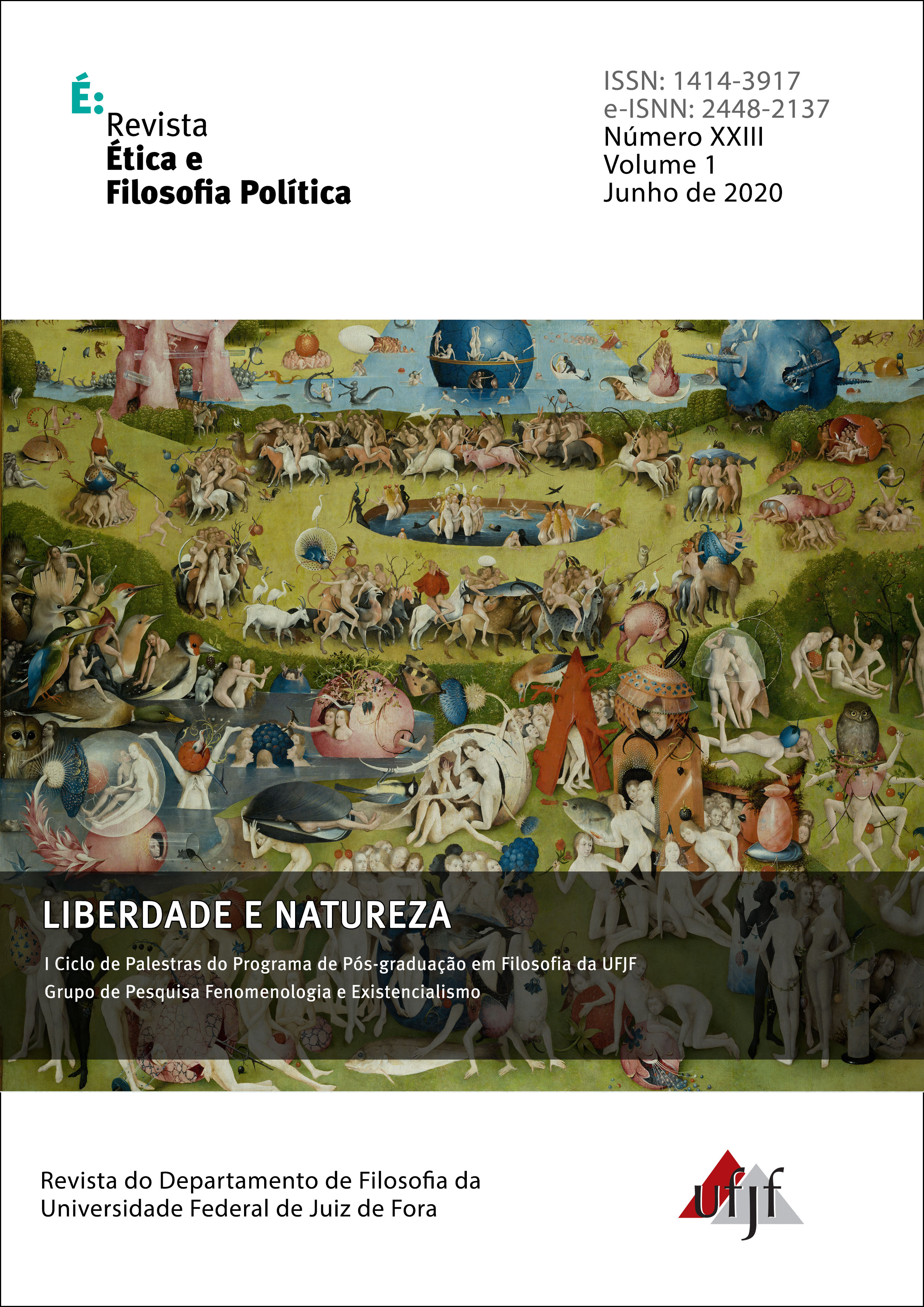 					Visualizar v. 1 n. 23 (2020): Liberdade e Natureza
				