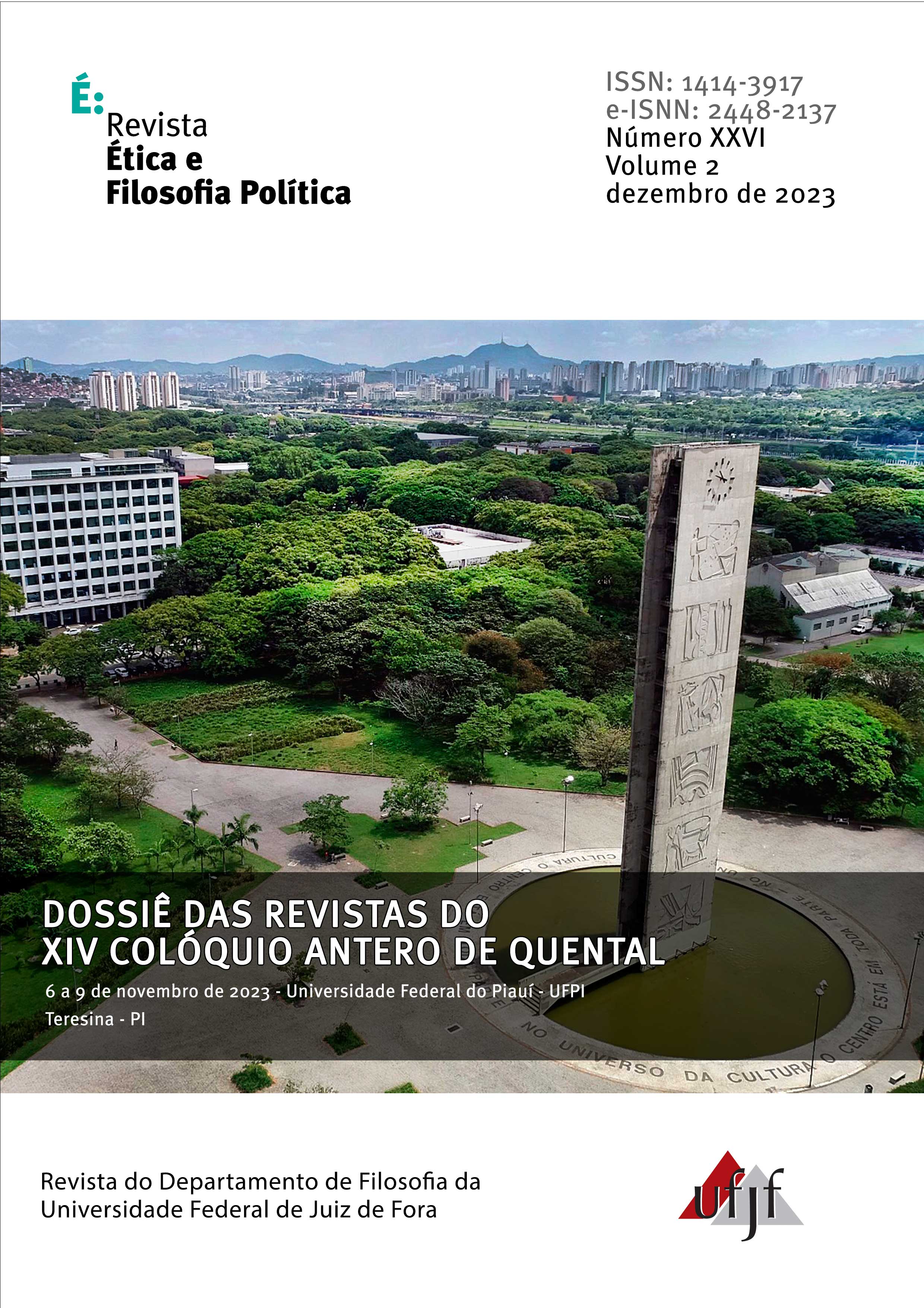 					View Vol. 2 No. 26 (2023): Dossiê das revistas do XIV Colóquio Antero de Quental
				
