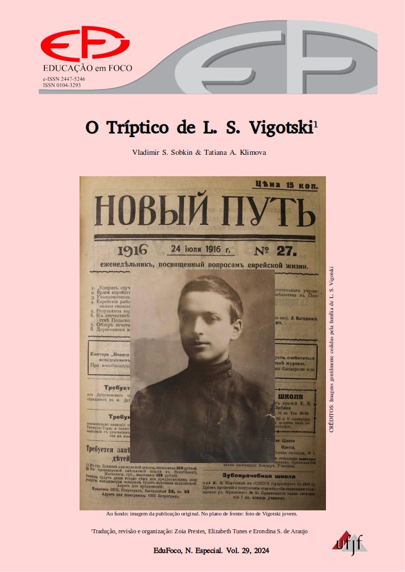 					View Vol. 29 No. Especial (2024): O Tríptico de L. S. Vigotski
				