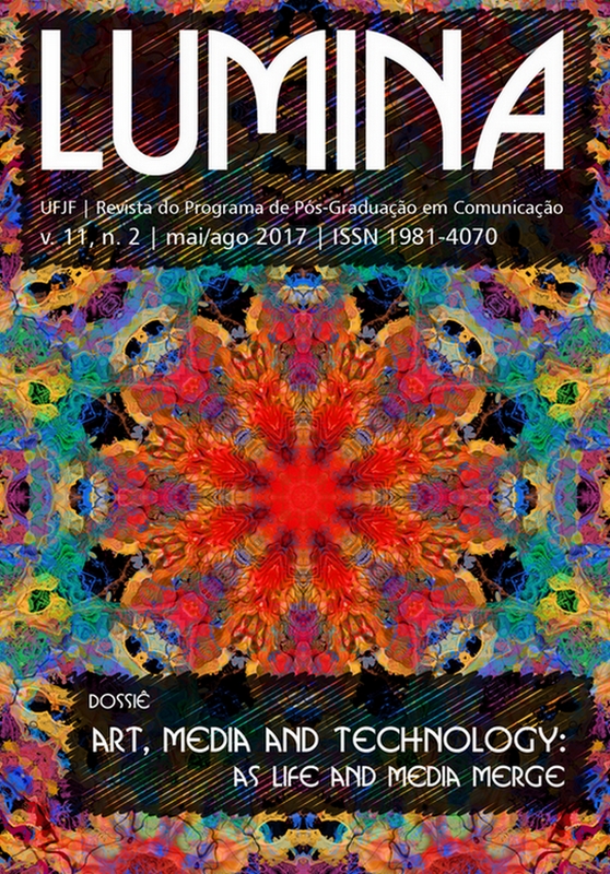 					View Vol. 11 No. 2 (2017): Art, Media and Technology: as life and media merge
				