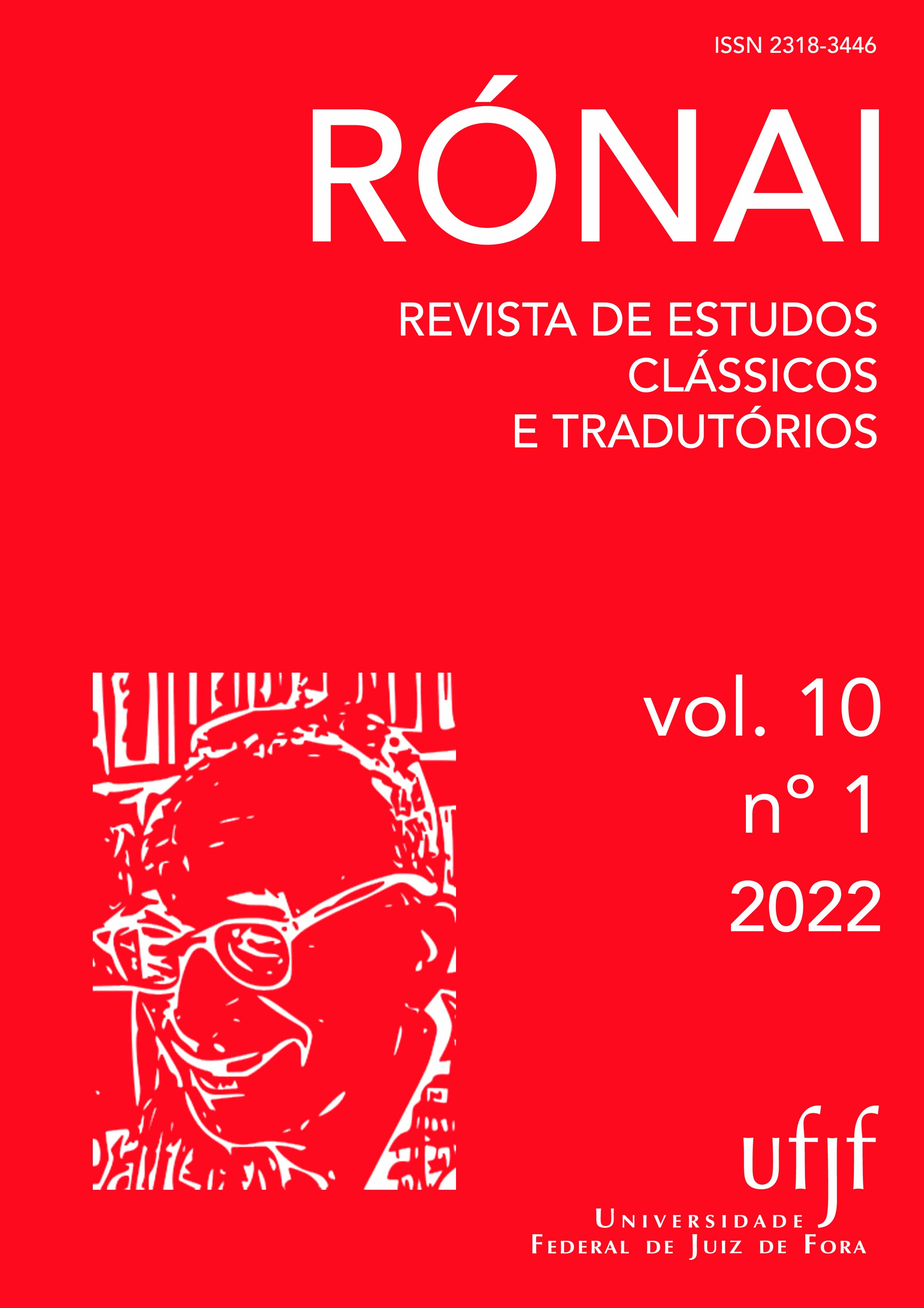 					Visualizar v. 10 n. 1 (2022): Rónai: Revista de Estudos Clássicos e Tradutórios
				
