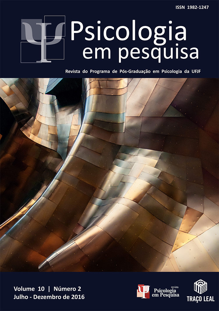 Capa Revista em Psicologia