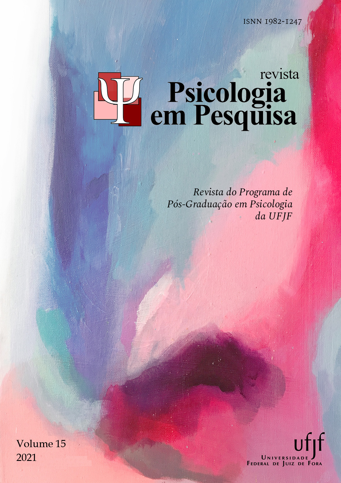 					View Vol. 15 No. 1 (2021): Revista Psicologia em Pesquisa
				