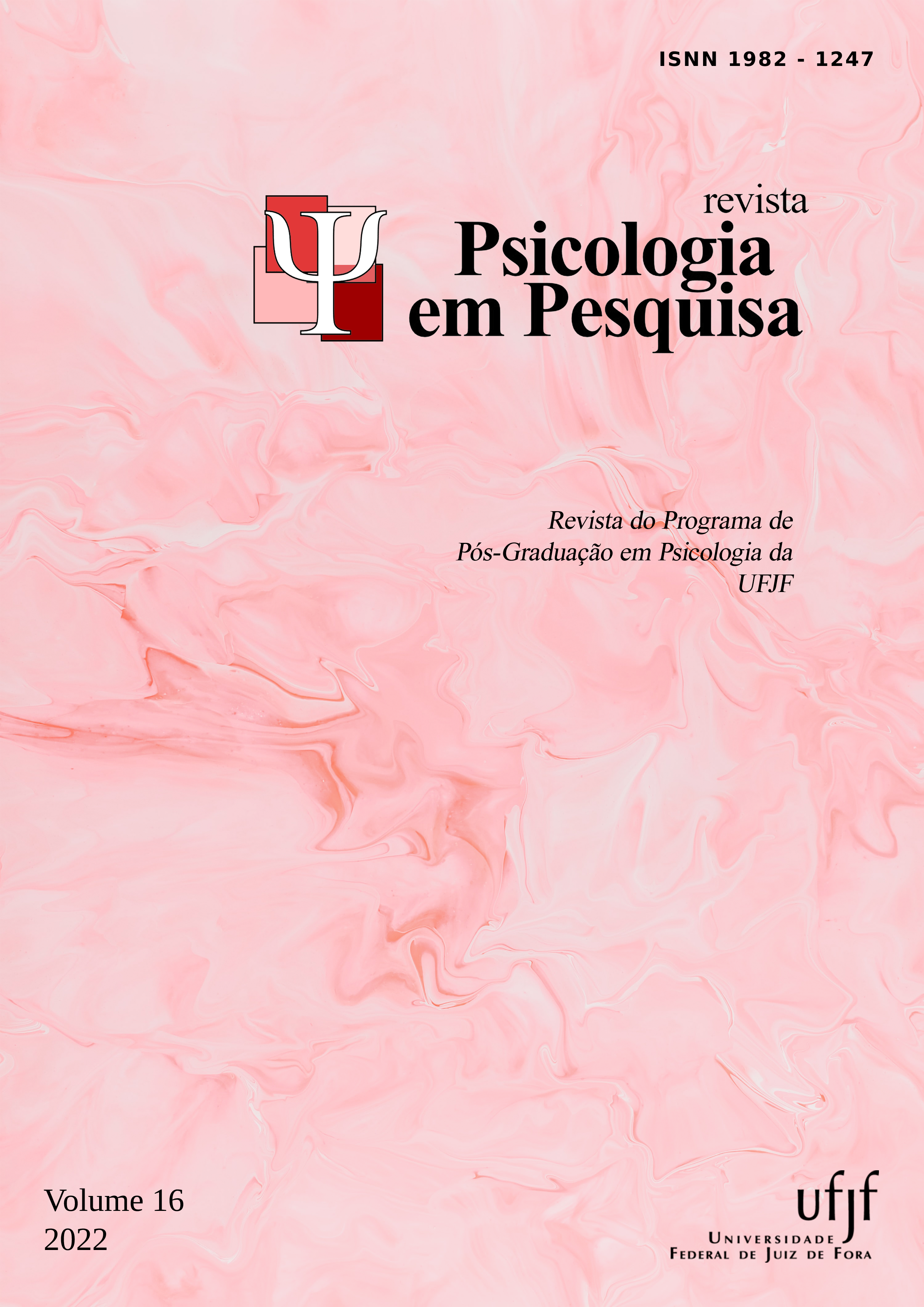 					Visualizar v. 16 n. 1 (2022): Revista Psicologia em Pesquisa 
				