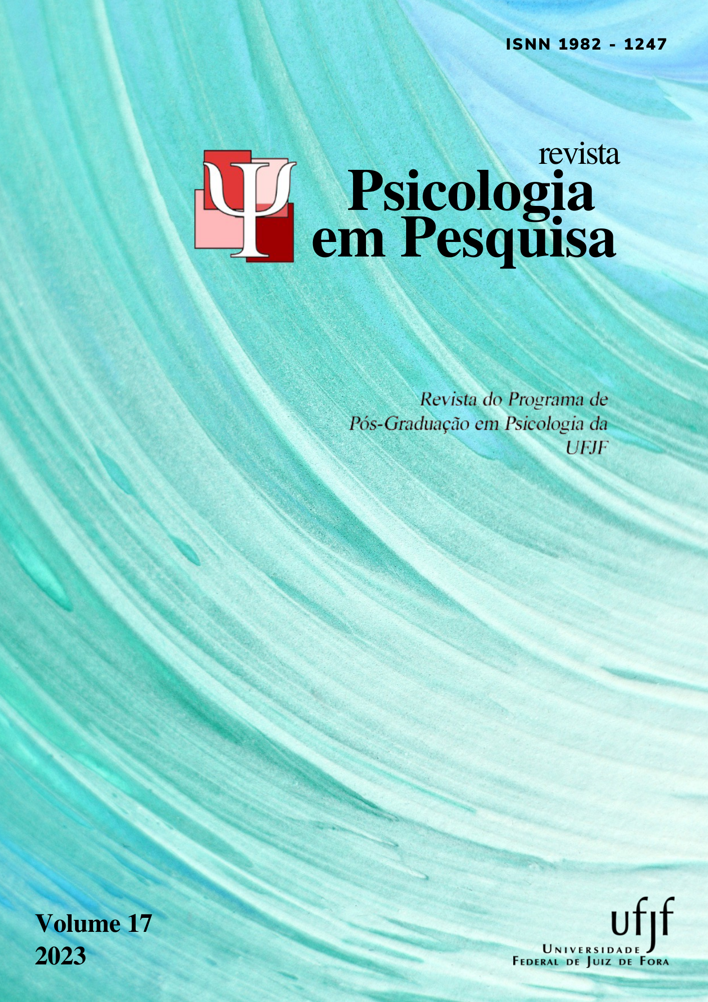 					Ver Vol. 17 Núm. 2 (2023): Revista Psicologia em Pesquisa
				