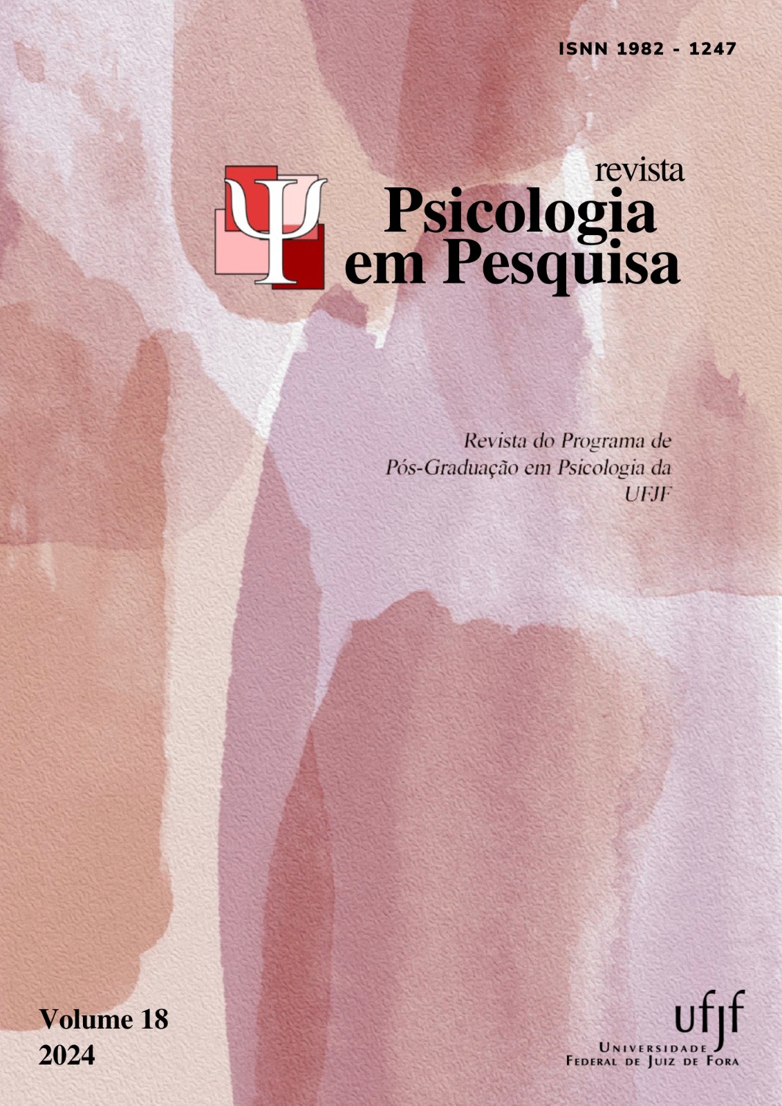 					Visualizar v. 18 n. 1 (2024): Revista Psicologia em Pesquisa
				