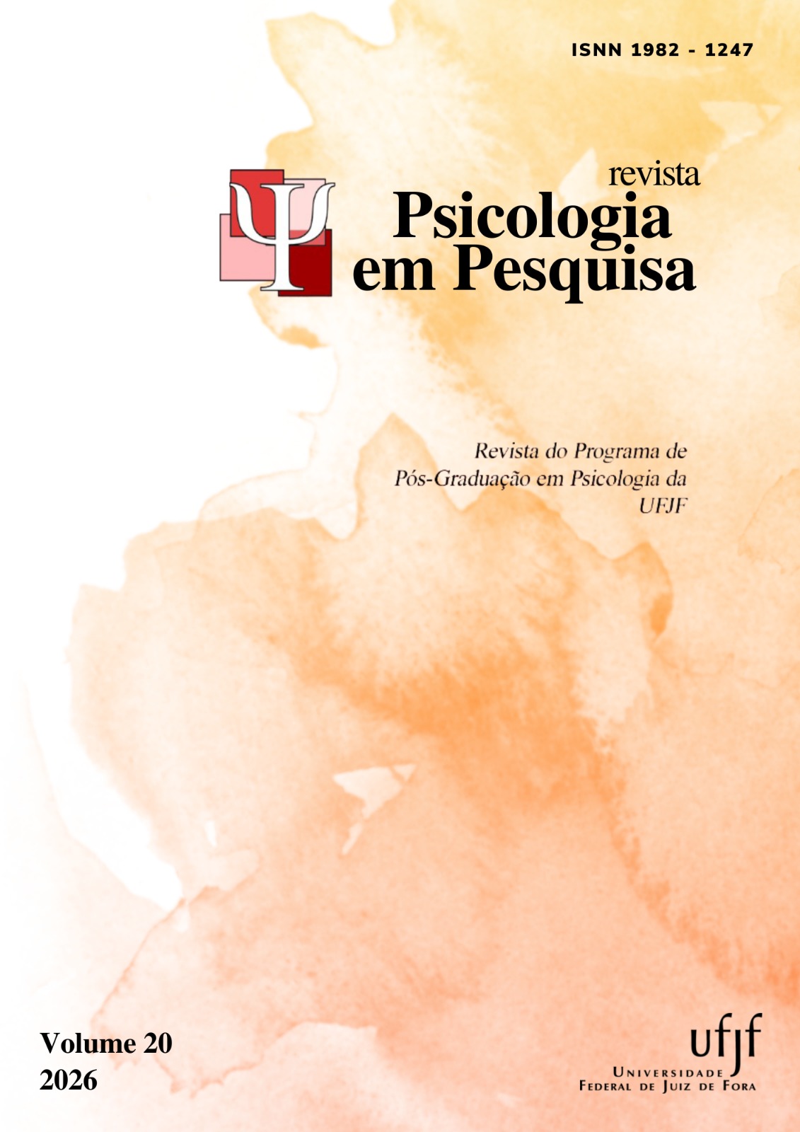 					Visualizar v. 20 n. 1 (2026): Revista Psicologia em Pesquisa
				