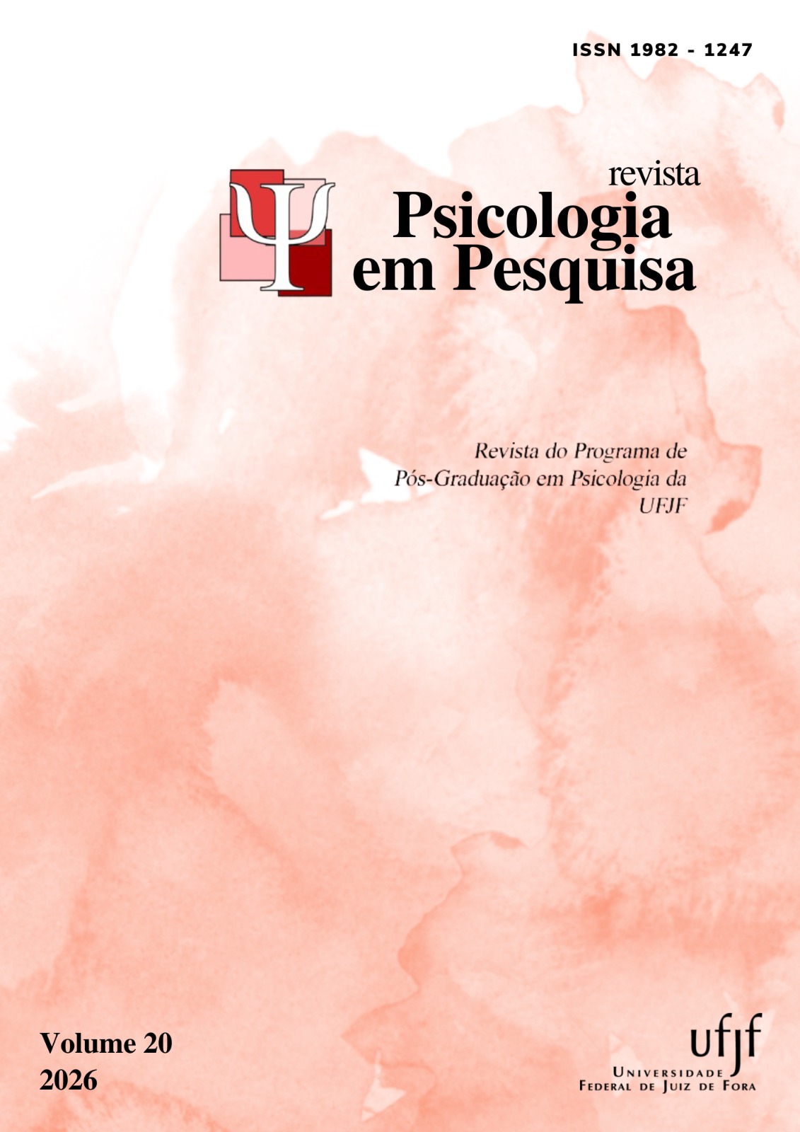 					Visualizar v. 20 n. 2 (2026): Revista Psicologia em Pesquisa
				
