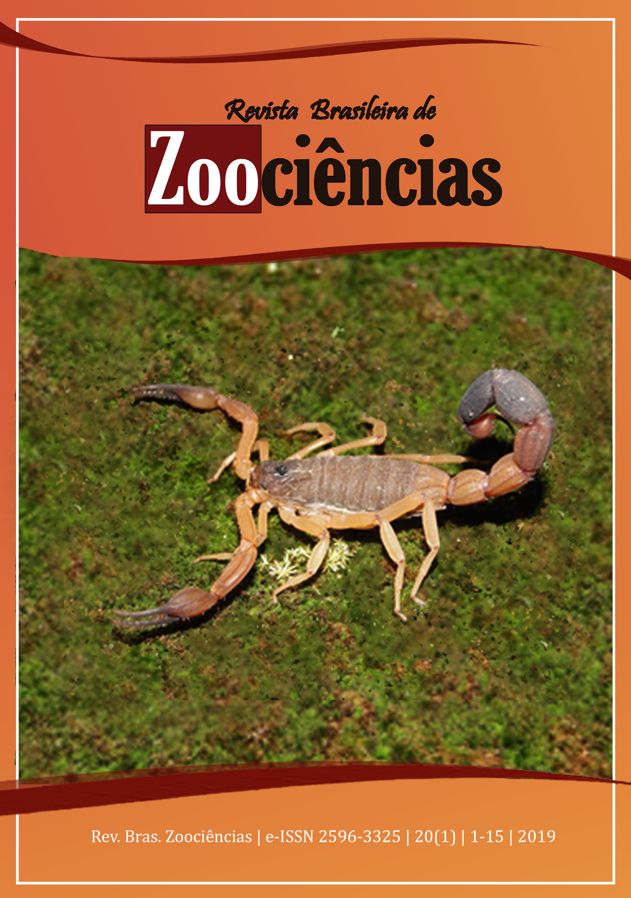 					View Vol. 20 No. 1 (2019): Revista Brasileira de Zoociências
				