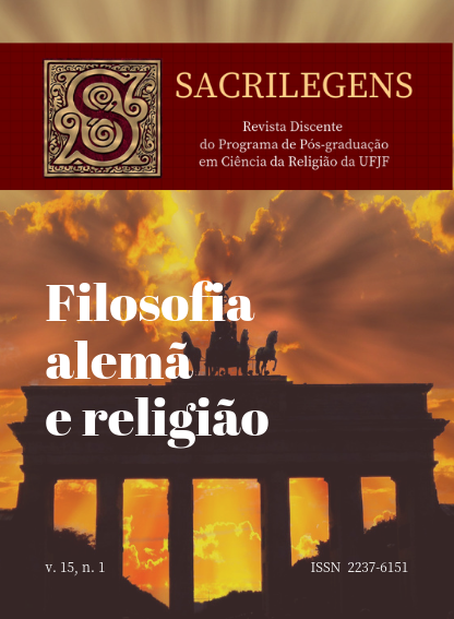 					View Vol. 15 No. 1 (2018): Janeiro a Junho de 2018 - Dossiê Filosofia Clássica Alemã e Religião
				