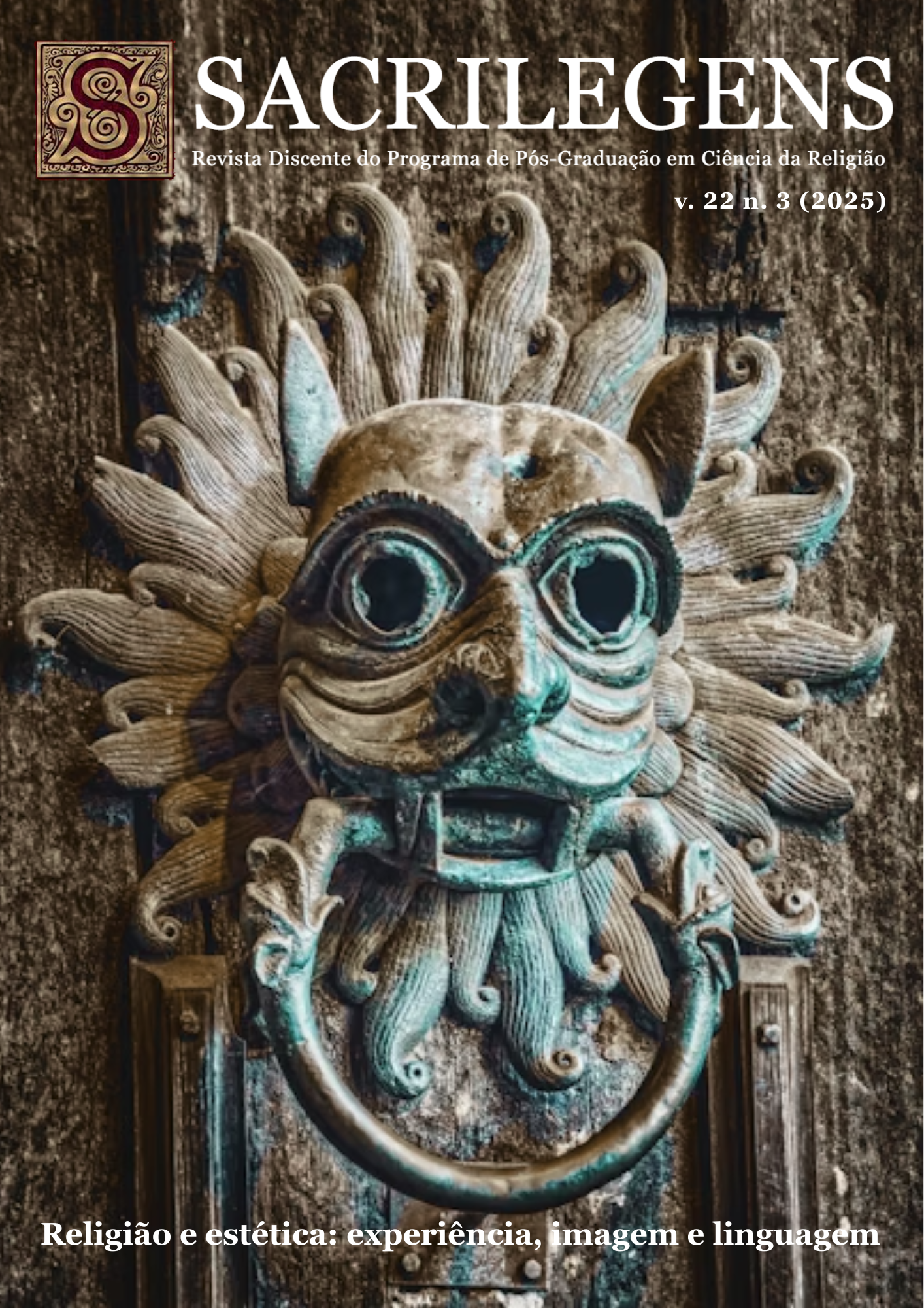 					Visualizar v. 22 n. 3 (2025): Religião e estética: experiência, imagem e linguagem
				