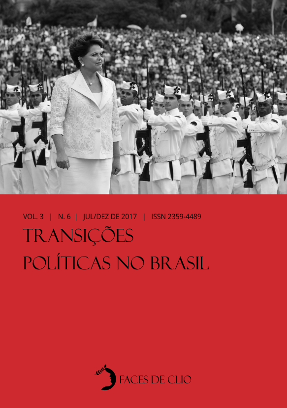					Visualizar v. 3 n. 6 (2017): Transições Políticas no Brasil
				